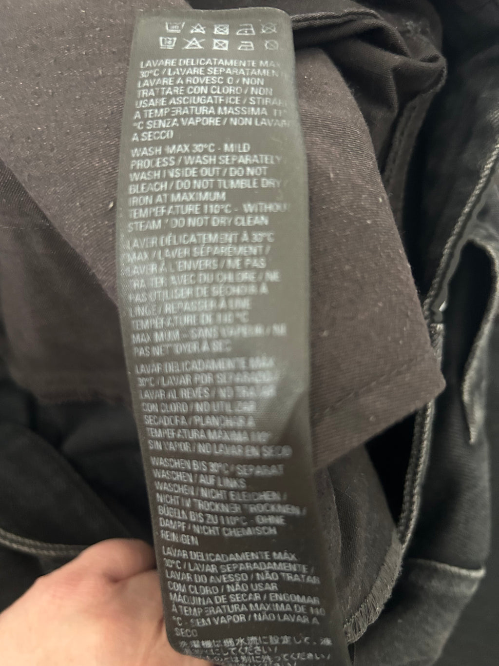 Balenciaga distressed Cargo jeans
