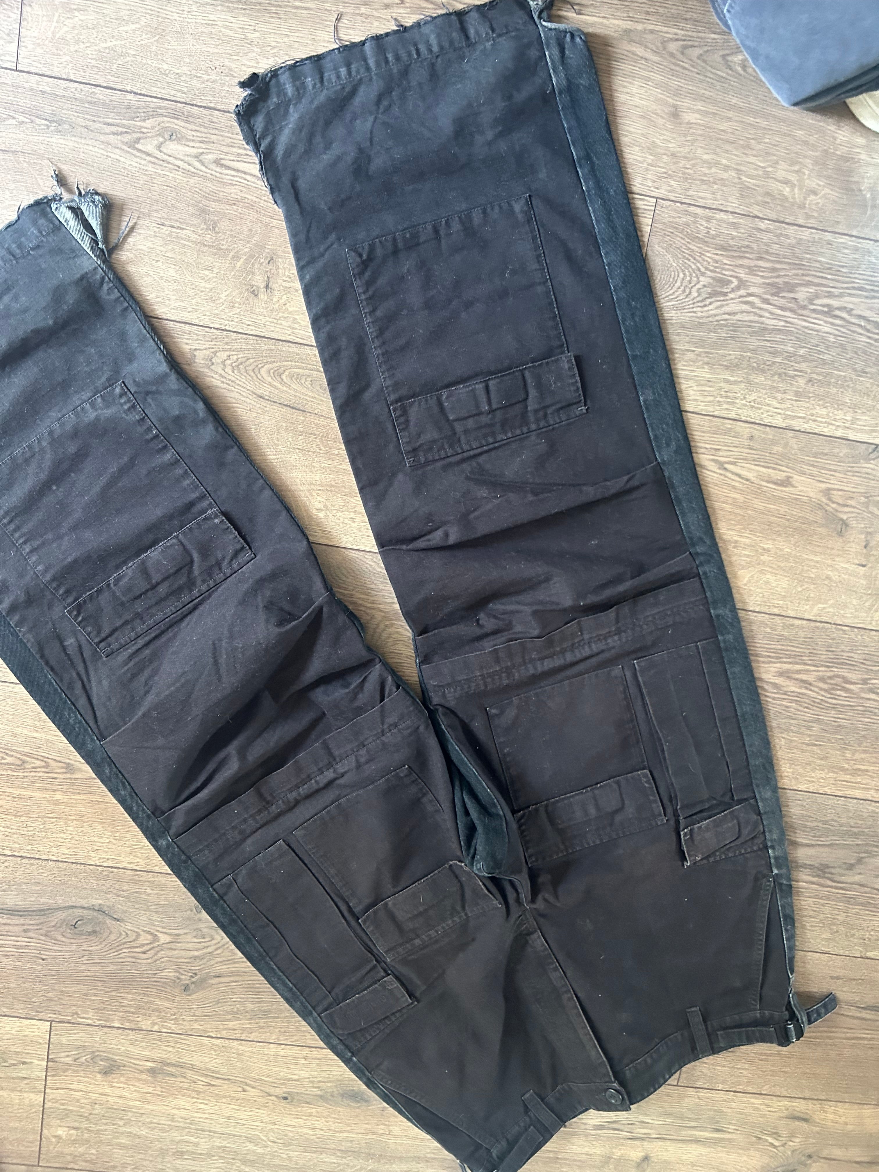 Balenciaga distressed Cargo jeans