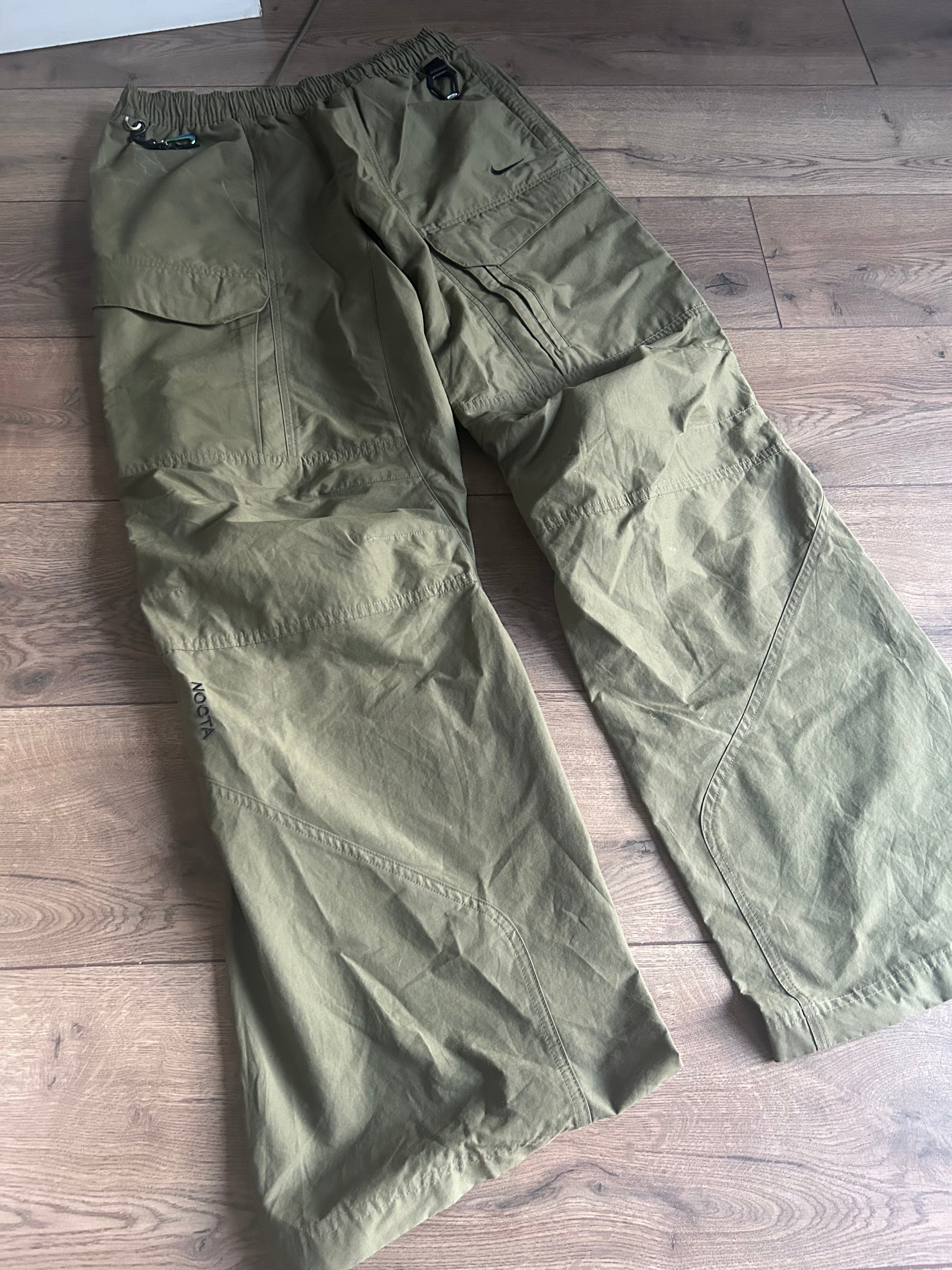 Nike Men's Nocta Open Hem Pant in Medium Olive