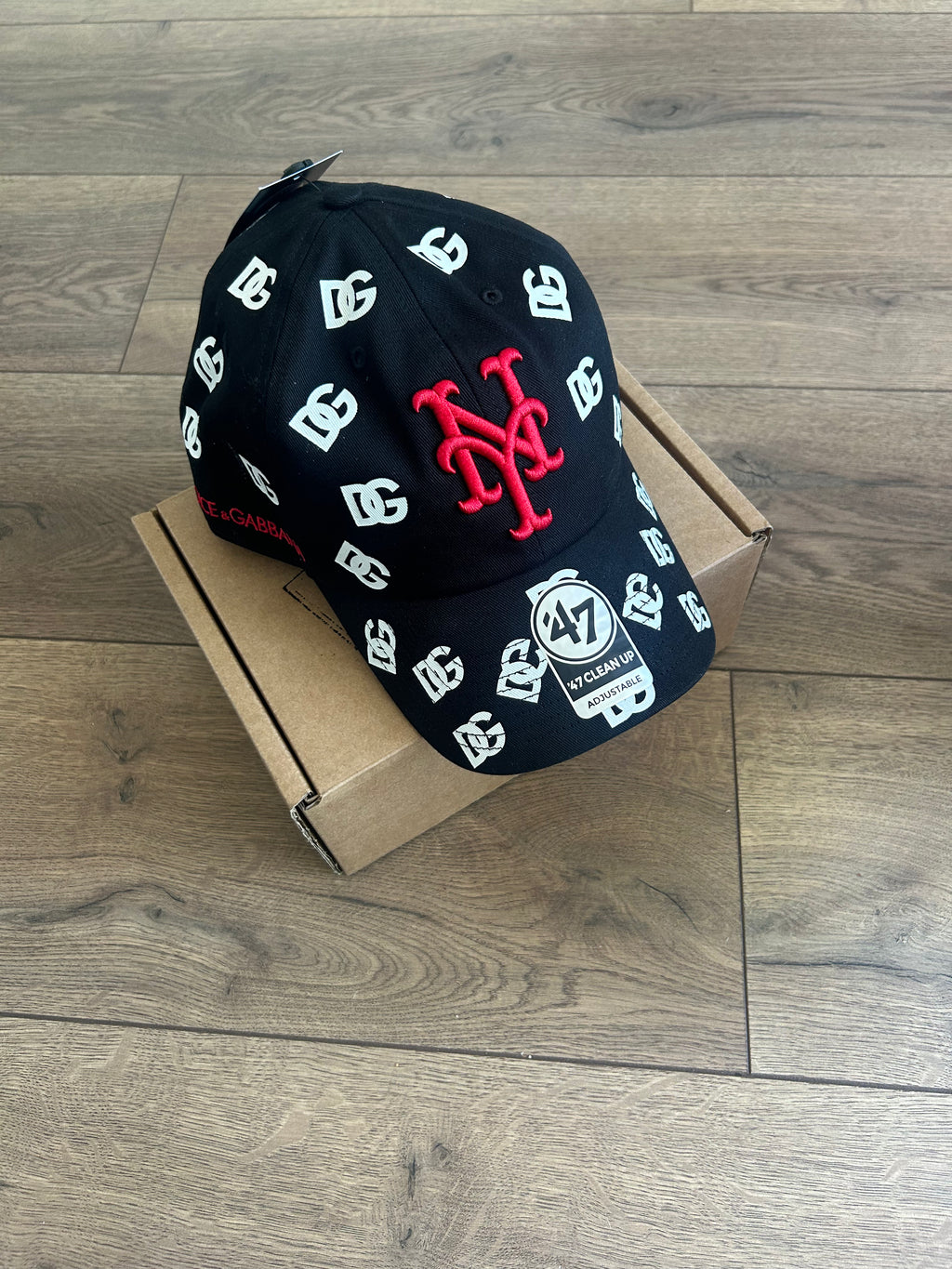 Dolce&Gabbana X ’47 New York Yankees Logo-Print Baseball Cap