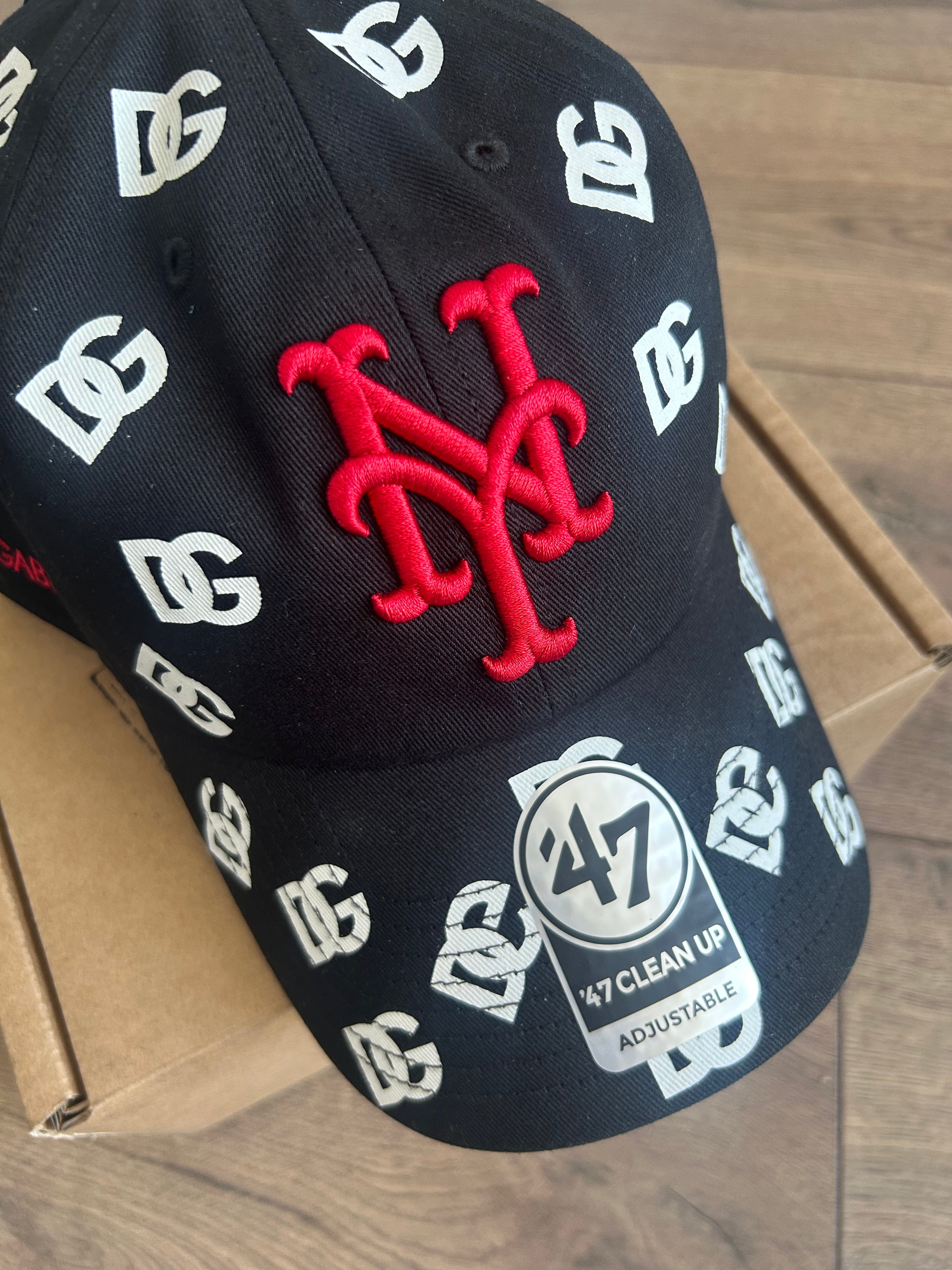 Dolce&Gabbana X ’47 New York Yankees Logo-Print Baseball Cap