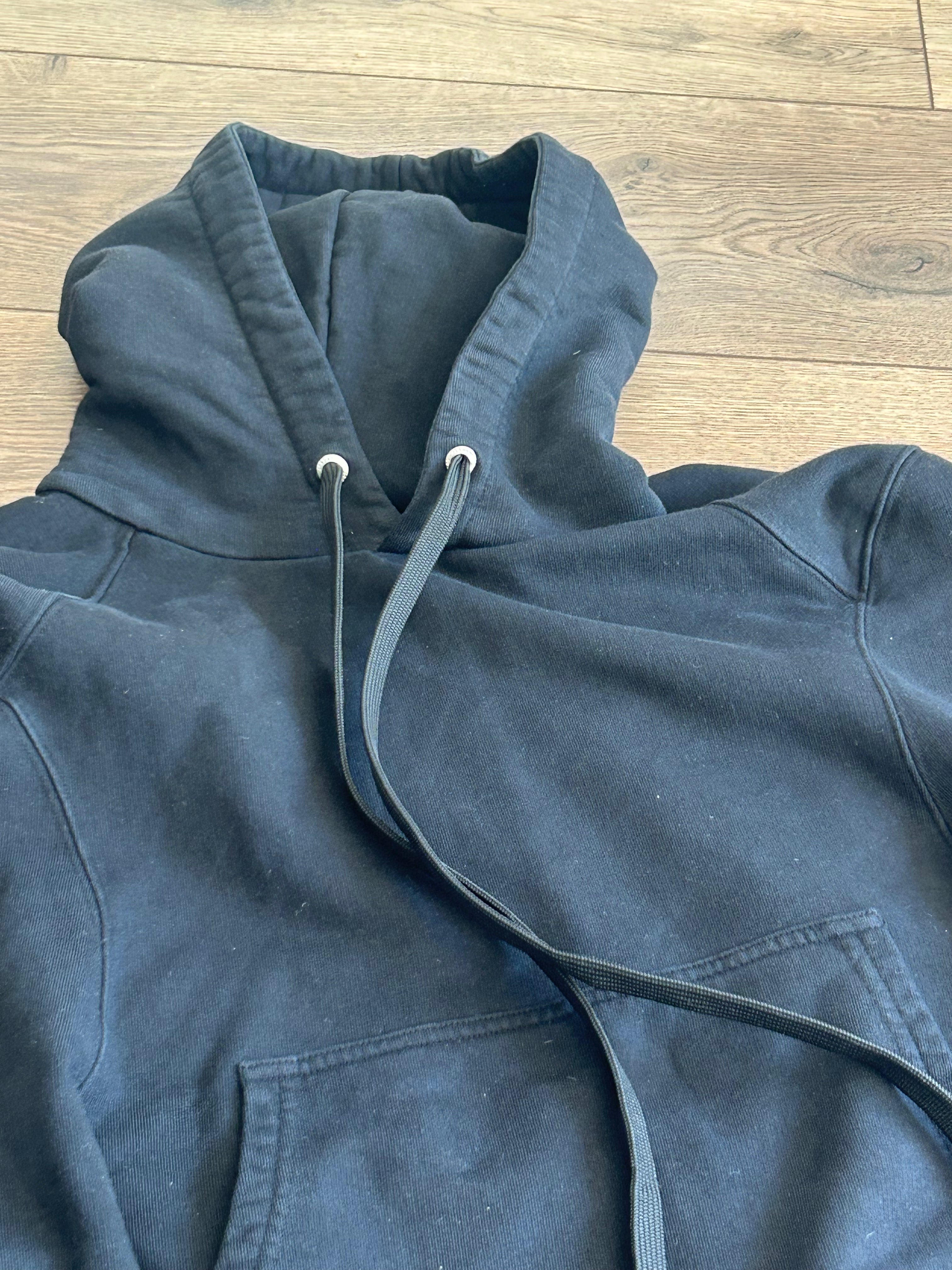Jordan Luca Bulldog Hoodie Black Overdye