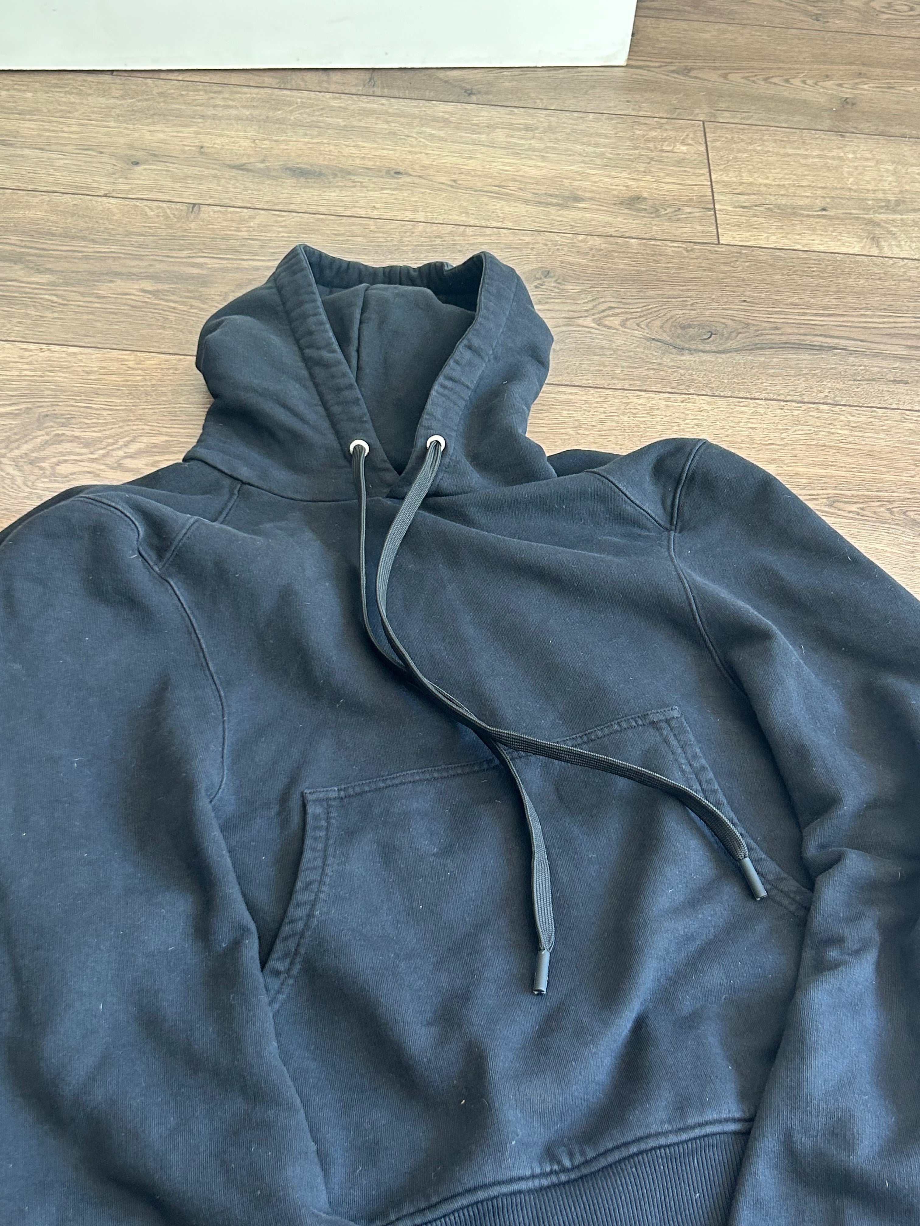 Jordan Luca Bulldog Hoodie Black Overdye