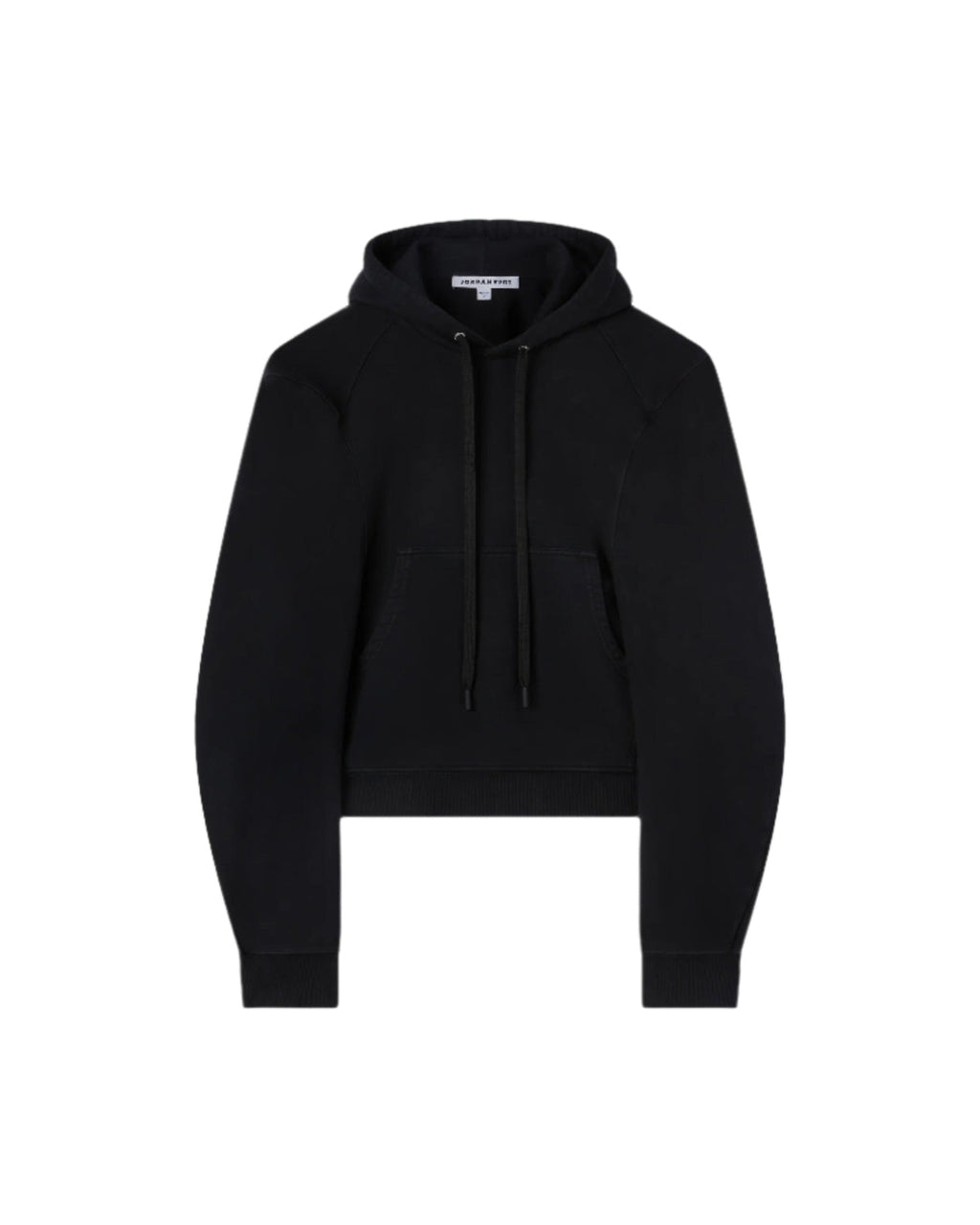 Jordan Luca Bulldog Hoodie Black Overdye